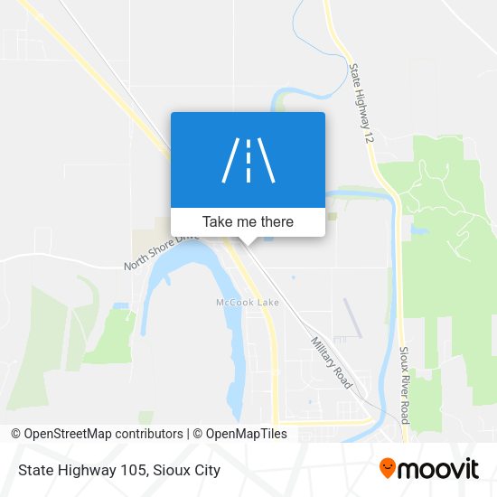 Mapa de State Highway 105