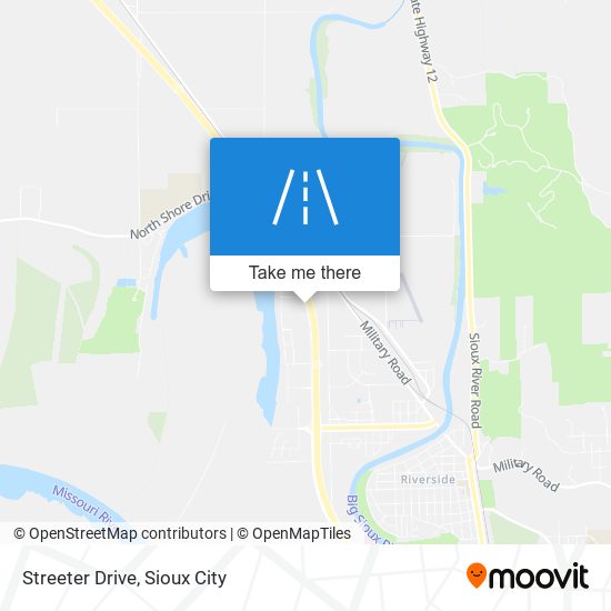 Streeter Drive map