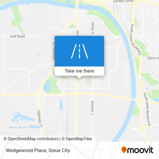 Wedgewood Place map
