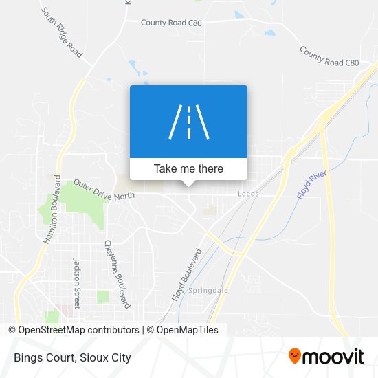 Mapa de Bings Court