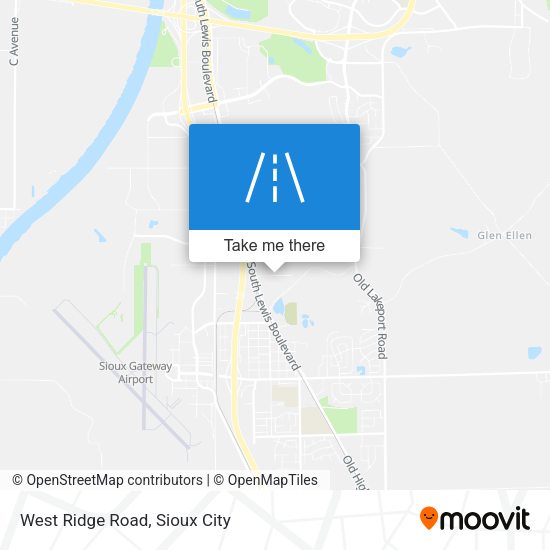 Mapa de West Ridge Road