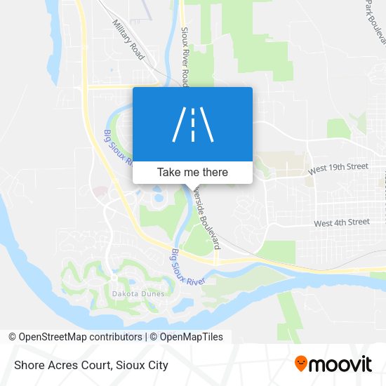 Mapa de Shore Acres Court