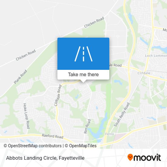 Mapa de Abbots Landing Circle