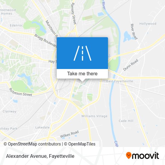 Alexander Avenue map