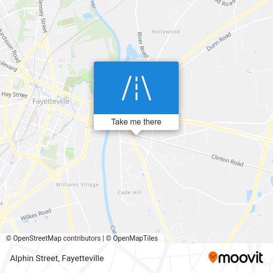 Alphin Street map