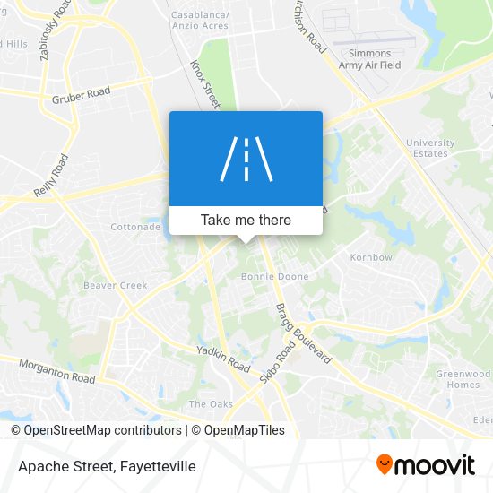 Apache Street map