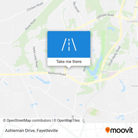 Ashleman Drive map
