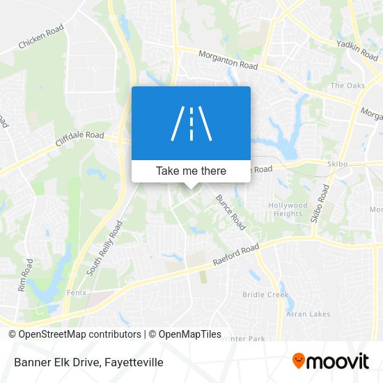 Mapa de Banner Elk Drive