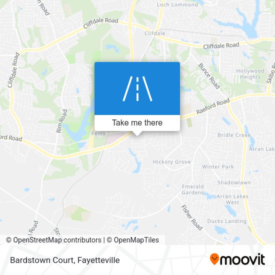 Bardstown Court map