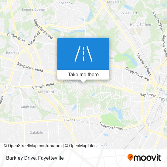 Mapa de Barkley Drive