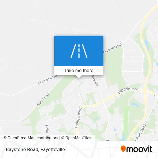 Baystone Road map