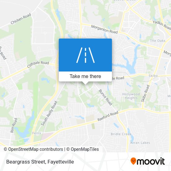 Beargrass Street map