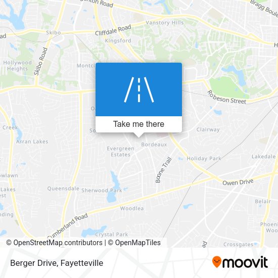 Mapa de Berger Drive