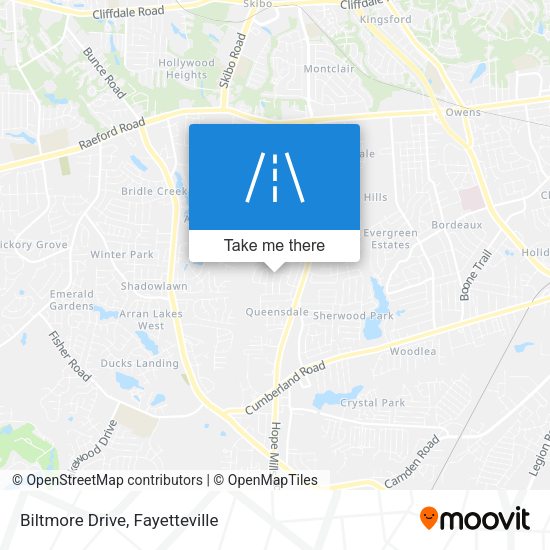 Mapa de Biltmore Drive
