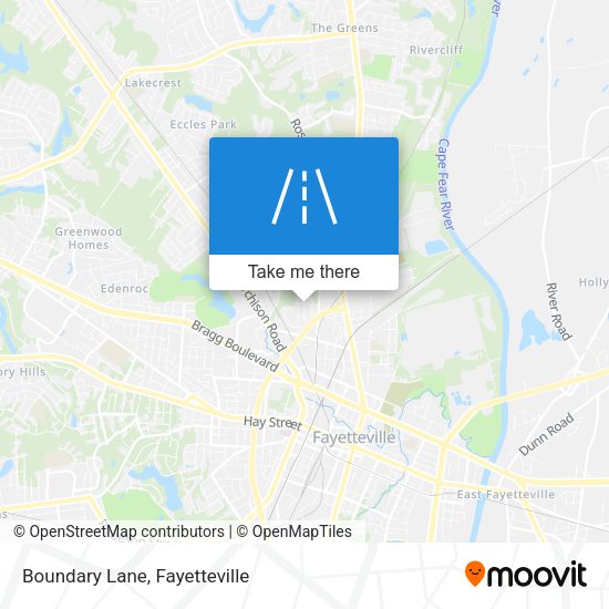 Boundary Lane map
