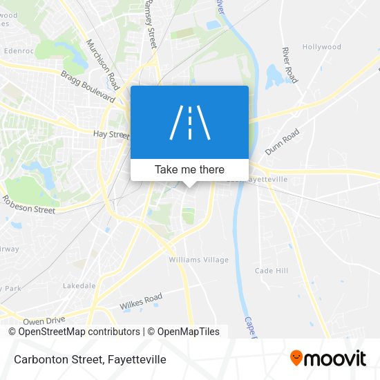 Carbonton Street map