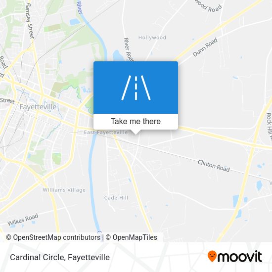 Mapa de Cardinal Circle