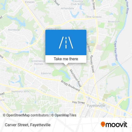 Carver Street map