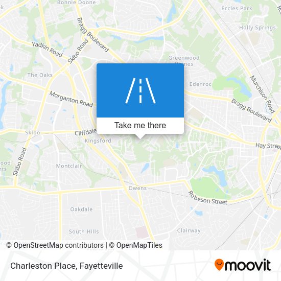 Mapa de Charleston Place