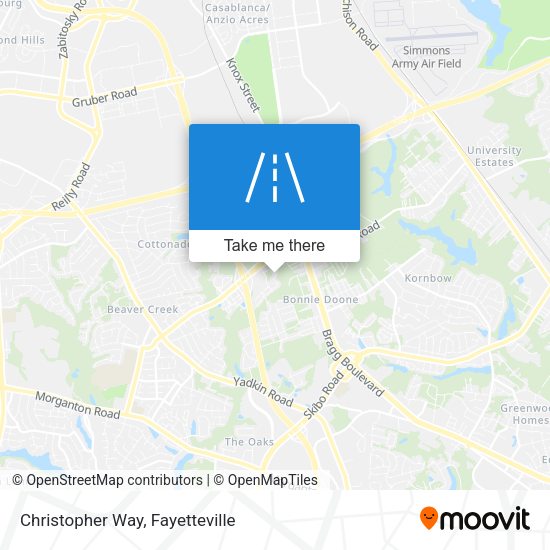 Mapa de Christopher Way