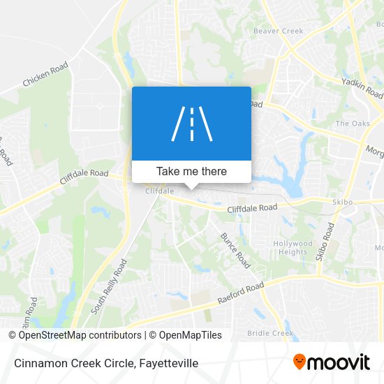 Cinnamon Creek Circle map