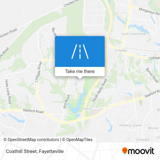 Coathill Street map