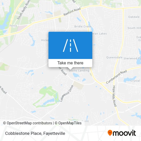 Mapa de Cobblestone Place