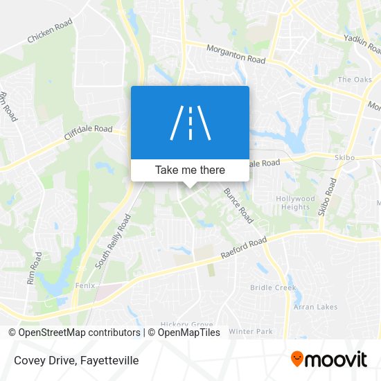 Mapa de Covey Drive