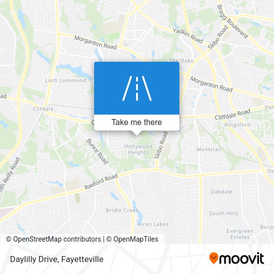 Daylilly Drive map