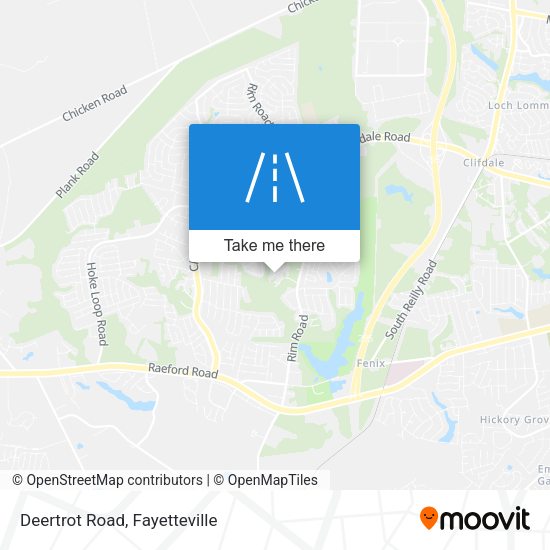 Deertrot Road map