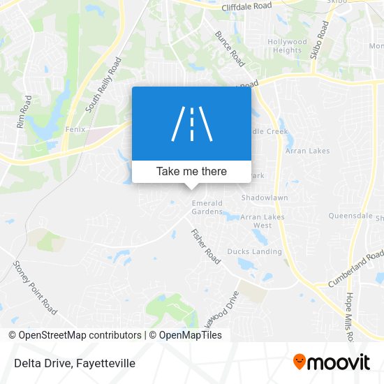 Mapa de Delta Drive
