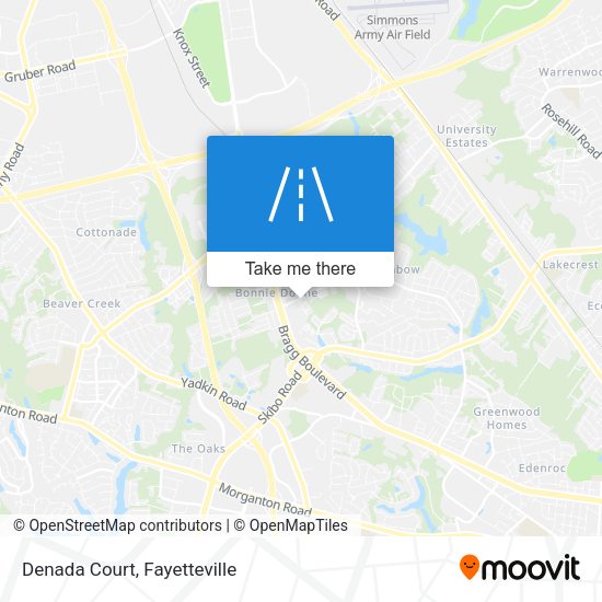 Mapa de Denada Court