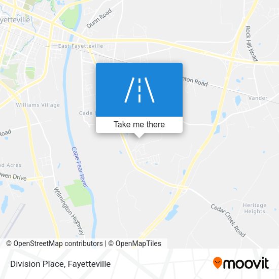 Division Place map