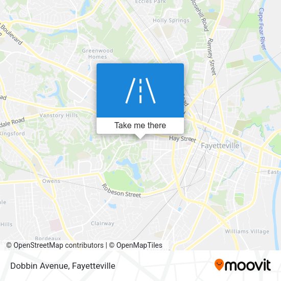Dobbin Avenue map