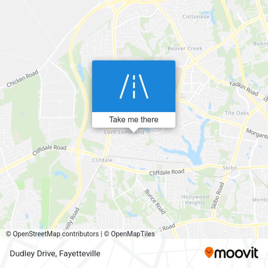 Mapa de Dudley Drive