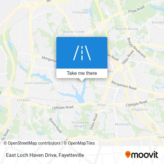 Mapa de East Loch Haven Drive