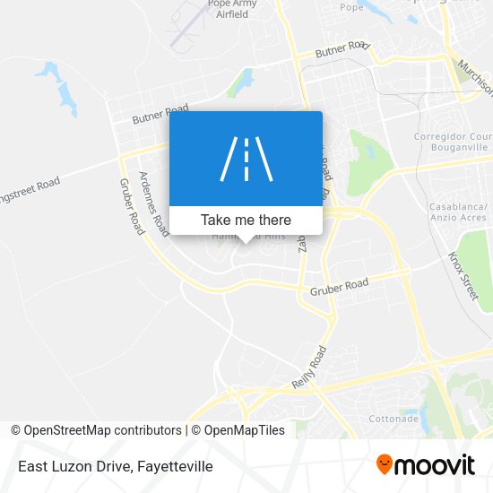 East Luzon Drive map