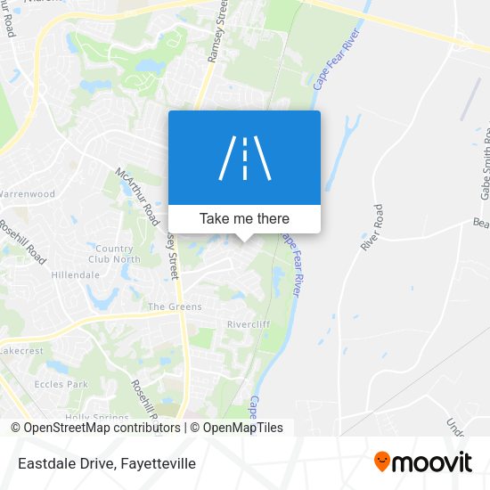 Eastdale Drive map