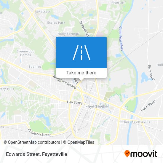 Mapa de Edwards Street