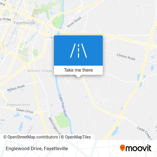 Englewood Drive map