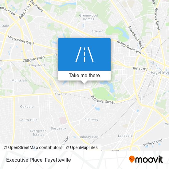 Mapa de Executive Place