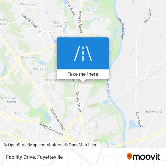 Mapa de Facility Drive