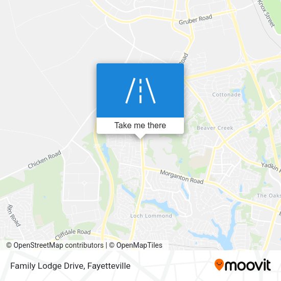 Mapa de Family Lodge Drive