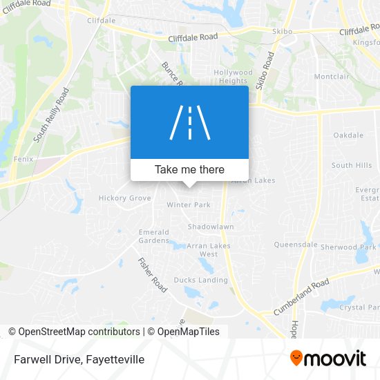 Mapa de Farwell Drive