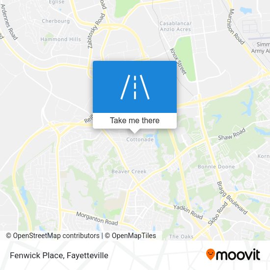 Fenwick Place map