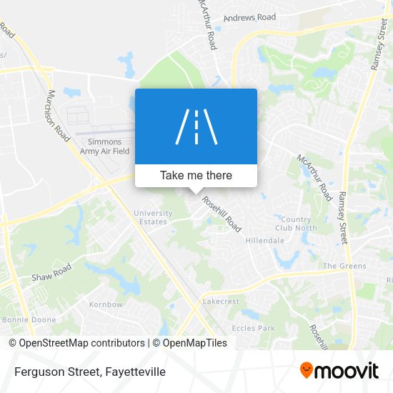 Mapa de Ferguson Street