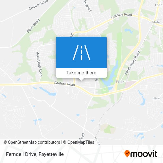 Mapa de Ferndell Drive