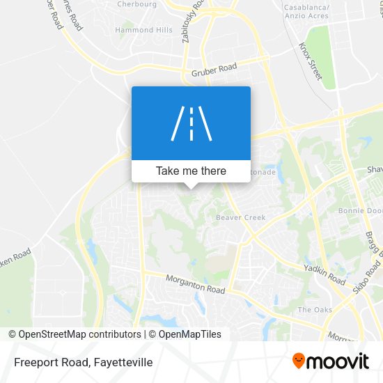 Freeport Road map