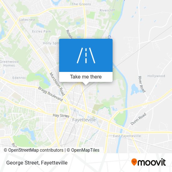 Mapa de George Street