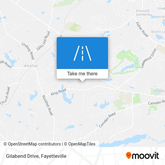 Mapa de Gilabend Drive